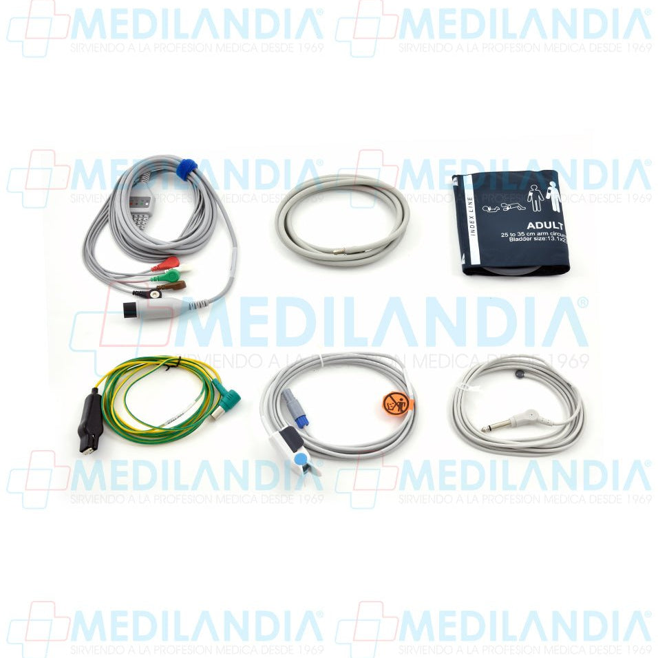 Monitor de signos vitales para paciente de 12” con pantalla táctil - Monitor para paciente - INMED - MEDILANDIA | Tienda de productos y equipos médicos de calidad en México | Soluciones profesionales para clínicas, hospitales y consultorios.