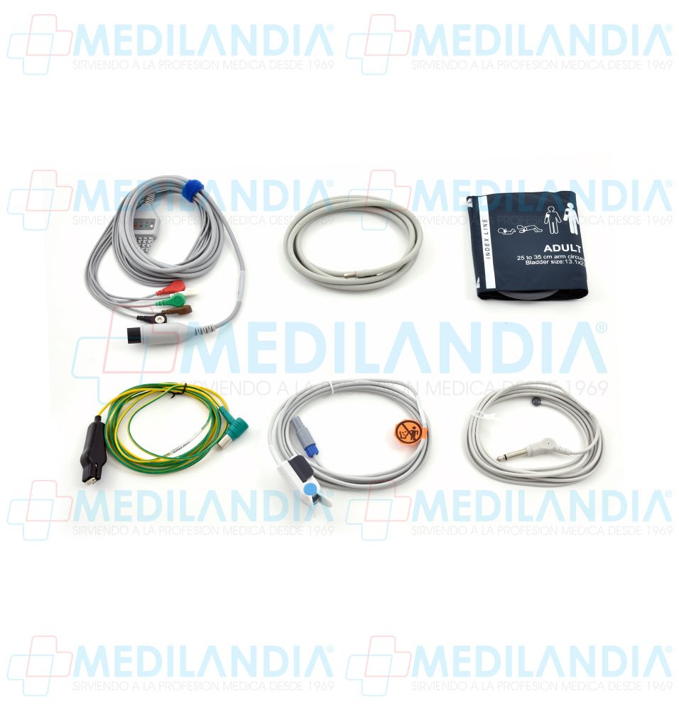Monitor de signos vitales para paciente de 12” con pantalla táctil - Monitor para paciente - INMED - MEDILANDIA | Tienda de productos y equipos médicos de calidad en México | Soluciones profesionales para clínicas, hospitales y consultorios.