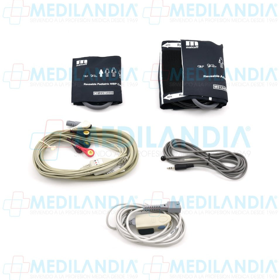 Monitor para paciente portátil con pantalla de 3.5” - Monitor para paciente - GOUTENG - MEDILANDIA | Tienda de productos y equipos médicos de calidad en México | Soluciones profesionales para clínicas, hospitales y consultorios.