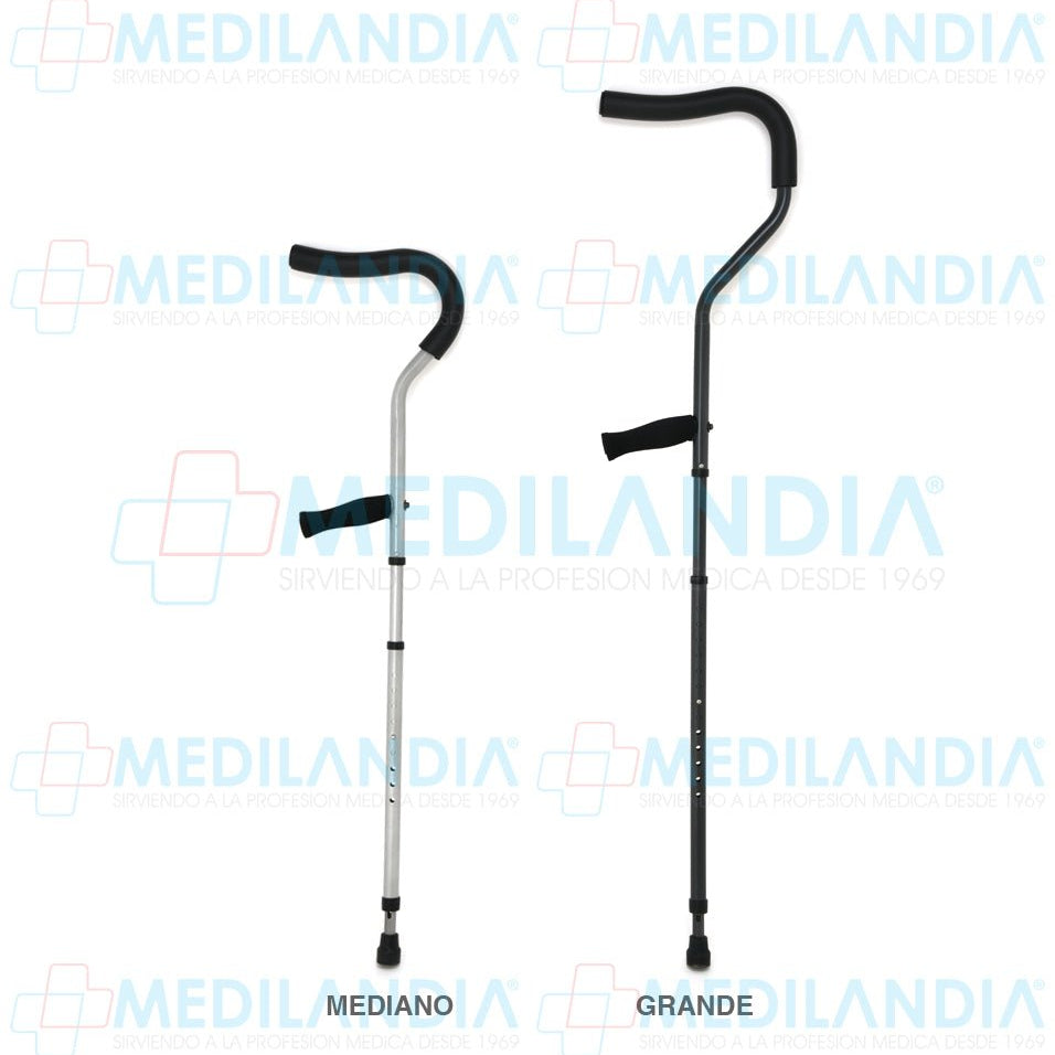 Muletas ergonomicas ajustables con amortiguador - Muletas - MILLENIAL - MEDILANDIA | Tienda de productos médicos