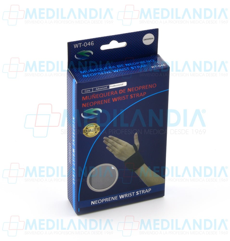 Muñequera de neopreno - Muñequera - SUPER CONFORT- MEDILANDIA | Tienda de productos y equipos médicos de calidad en México | Soluciones profesionales para clínicas, hospitales y consultorios.