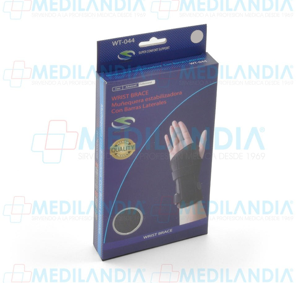 Muñequera estabilizadora con barra dorsal - Muñequera - SUPER CONFORT- MEDILANDIA | Tienda de productos y equipos médicos de calidad en México | Soluciones profesionales para clínicas, hospitales y consultorios.