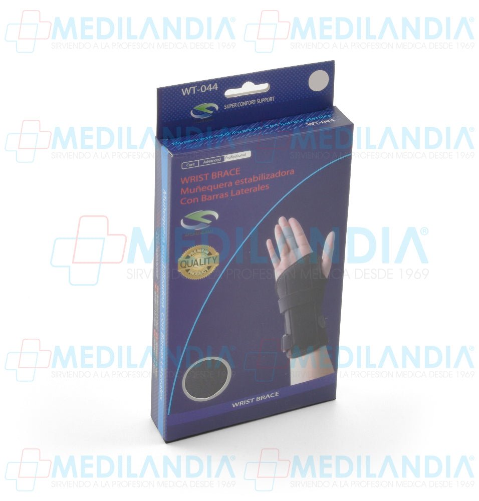 Muñequera estabilizadora con barra dorsal - Muñequera - SUPER CONFORT- MEDILANDIA | Tienda de productos y equipos médicos de calidad en México | Soluciones profesionales para clínicas, hospitales y consultorios.