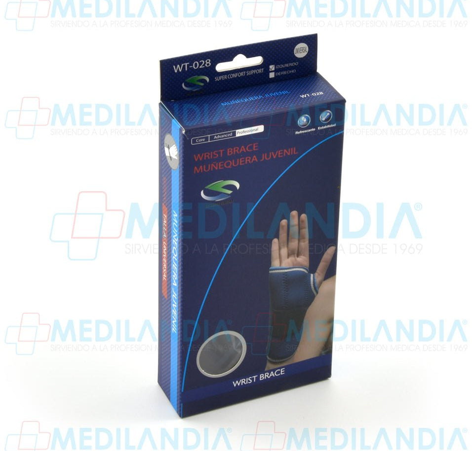 Muñequera juvenil de uso cotidiano - Muñequera - SUPER CONFORT- MEDILANDIA | Tienda de productos y equipos médicos de calidad en México | Soluciones profesionales para clínicas, hospitales y consultorios.