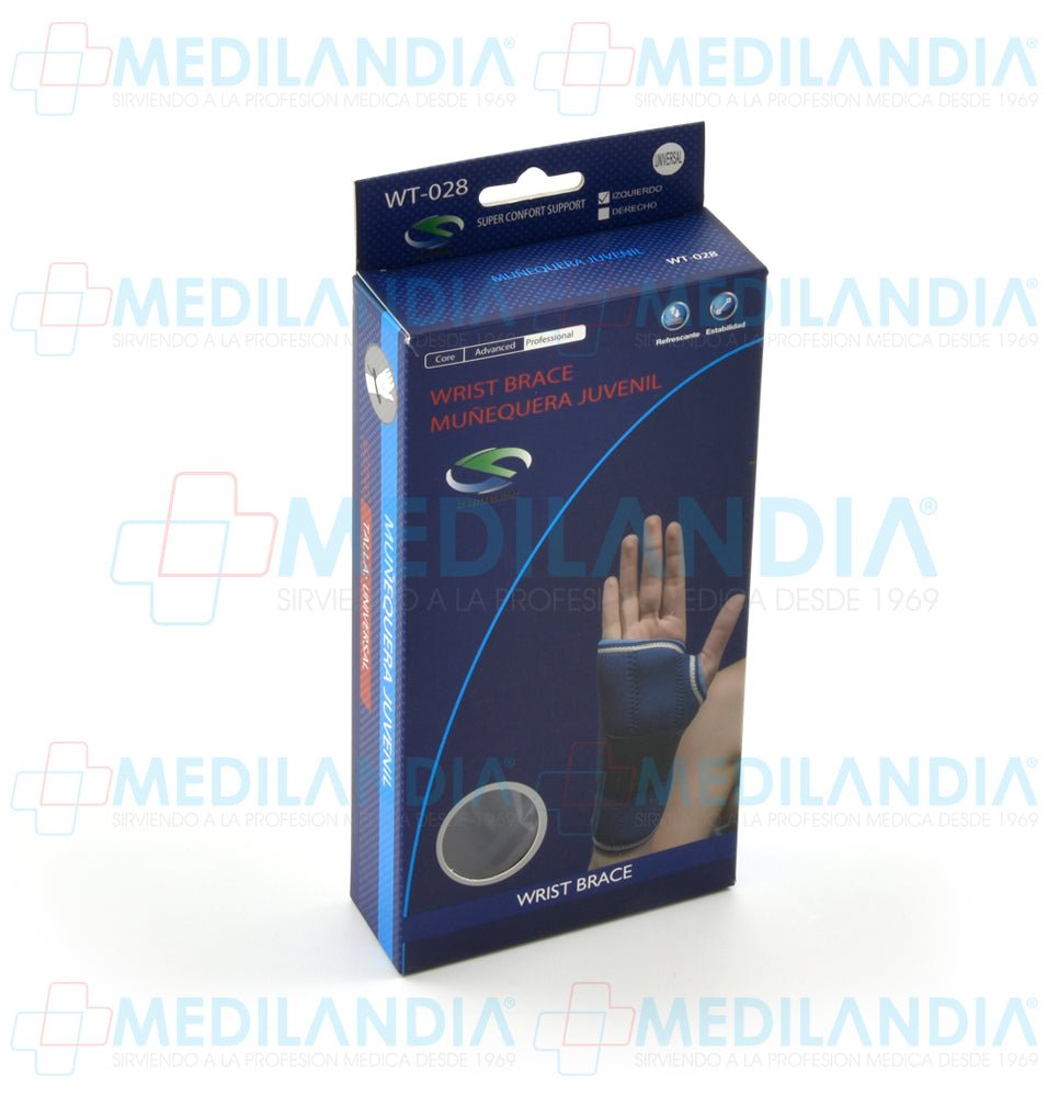 Muñequera juvenil de uso cotidiano - Muñequera - SUPER CONFORT- MEDILANDIA | Tienda de productos y equipos médicos de calidad en México | Soluciones profesionales para clínicas, hospitales y consultorios.