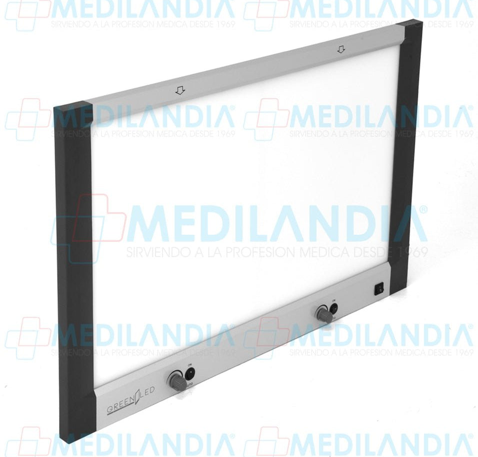 Negatoscopio doble LED - Negatoscopio - GREEN LED - MEDILANDIA | Tienda de productos médicos