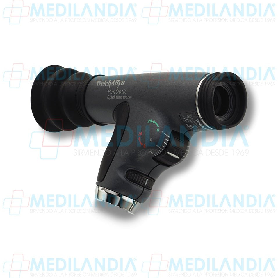 Oftalmoscopio PanOptic de 3.5V con filtro de cobalto - Otoscopio - WELCH ALLYN- MEDILANDIA | Tienda de productos y equipos médicos de calidad en México | Soluciones profesionales para clínicas, hospitales y consultorios.