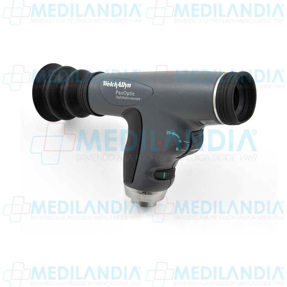 Oftalmoscopio PanOptic de 3.5V con filtro de cobalto - Otoscopio - WELCH ALLYN- MEDILANDIA | Tienda de productos y equipos médicos de calidad en México | Soluciones profesionales para clínicas, hospitales y consultorios.