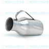 Orinal semi horizontal de acero inoxidable 1.75 lts - Orinal - MEDILANDIA - MEDILANDIA | Tienda de productos médicos