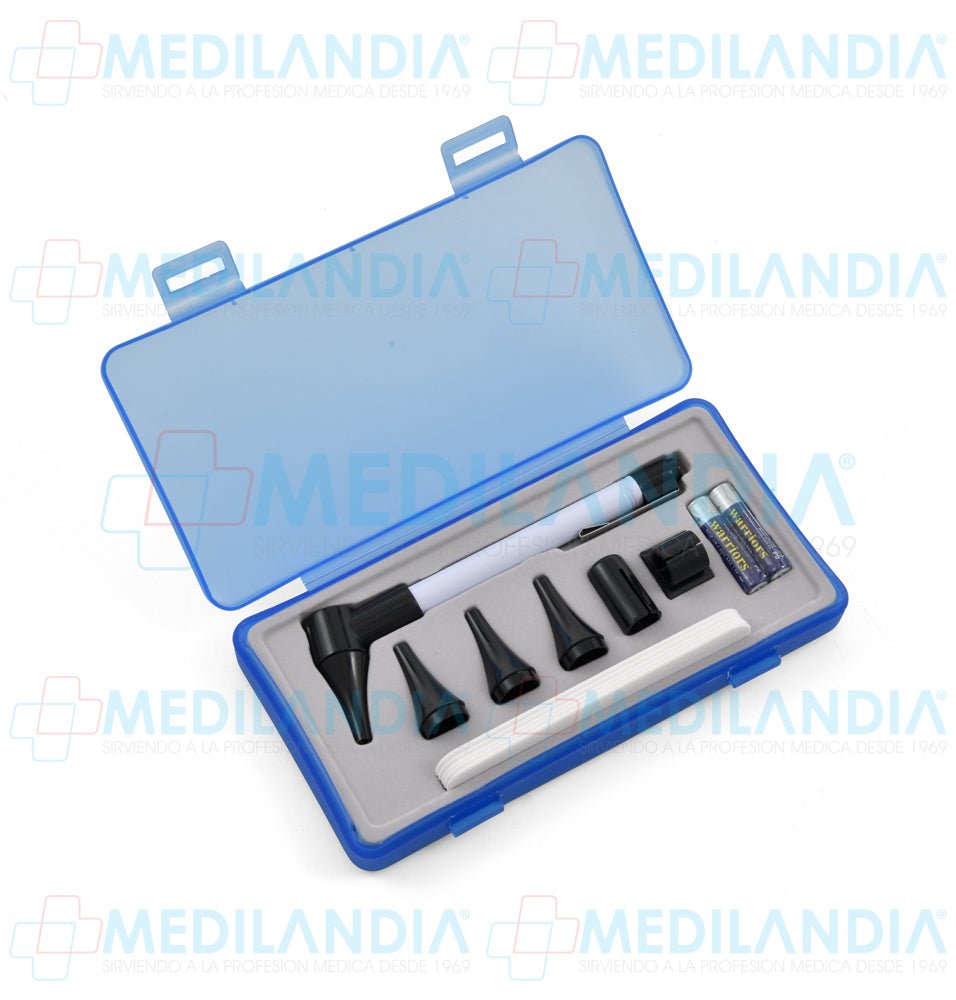 Otoscopio con lámpara y 1 filtro de luz para oftalmólogo - Otoscopio - CHECKATEK- MEDILANDIA | Tienda de productos y equipos médicos de calidad en México | Soluciones profesionales para clínicas, hospitales y consultorios.