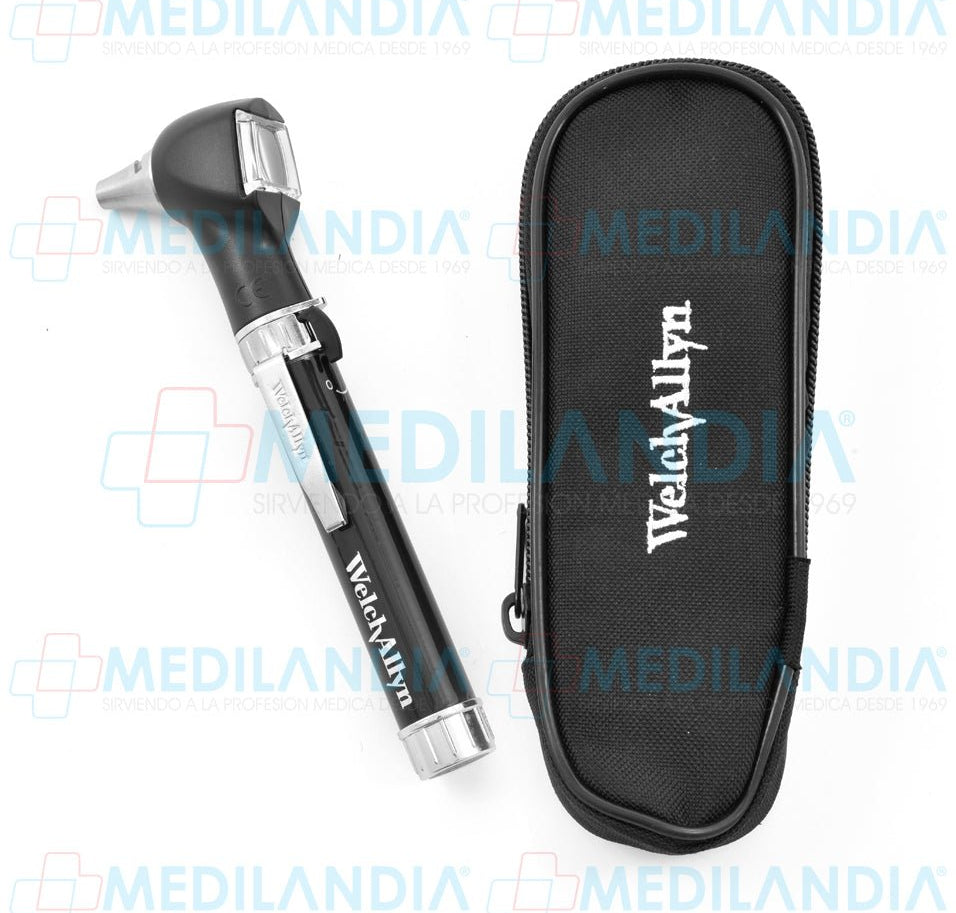 Otoscopio pocket junior 2.5V con mango y estuche - Otoscopio - WELCH ALLYN- MEDILANDIA | Tienda de productos y equipos médicos de calidad en México | Soluciones profesionales para clínicas, hospitales y consultorios.
