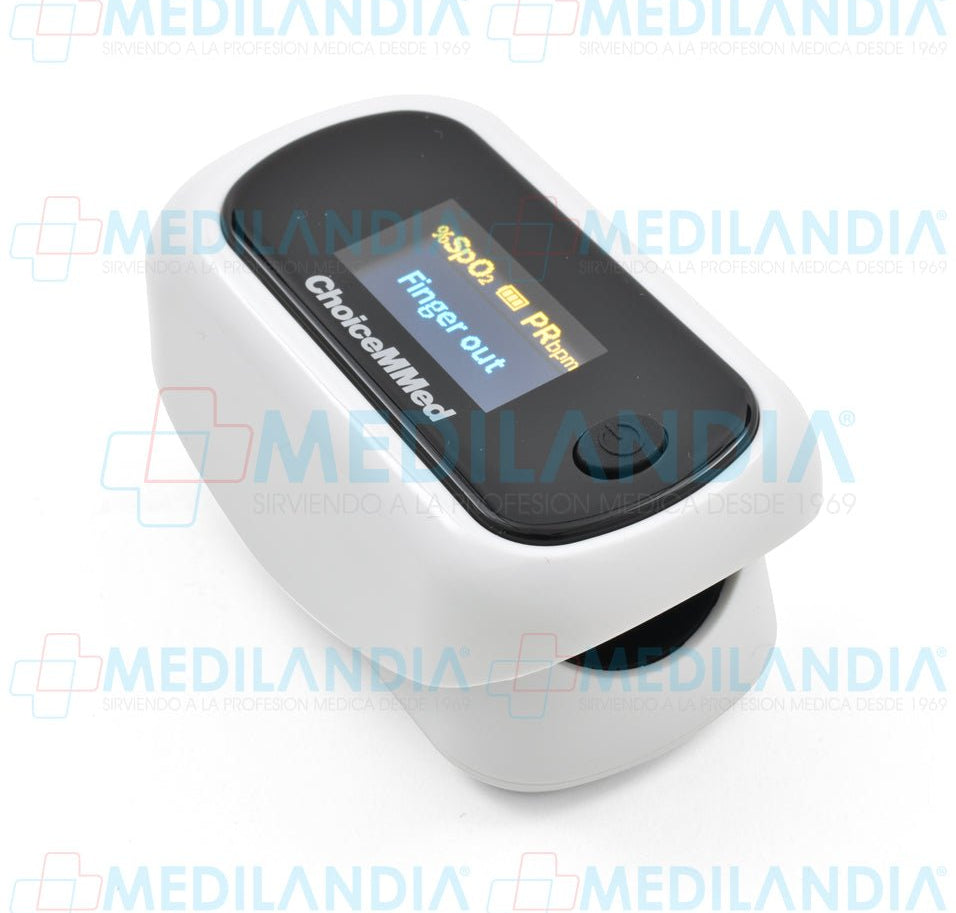 Oxímetro adulto/infantil (> 10 años de edad) con medición de 4 parámetros - Oximetro dedo - CHOICEMMED - MEDILANDIA | Tienda de productos y equipos médicos de calidad en México | Soluciones profesionales para clínicas, hospitales y consultorios.