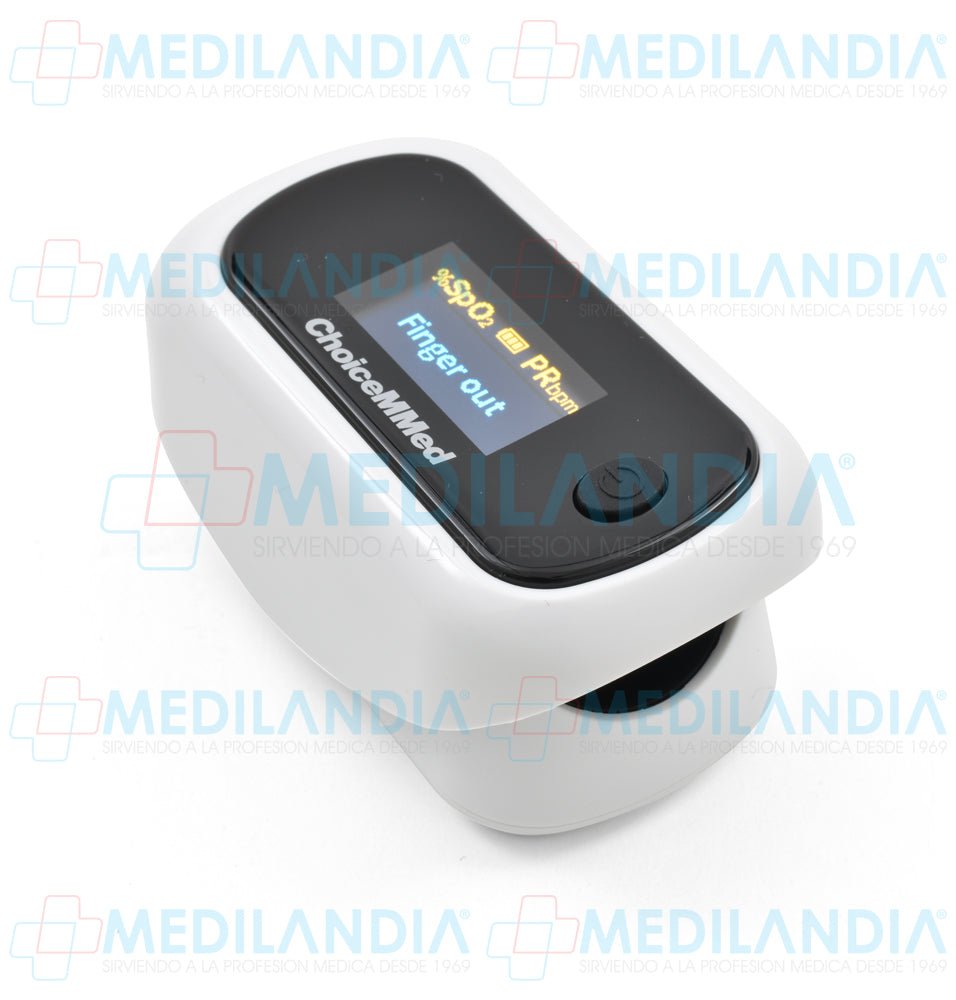 Oxímetro adulto/infantil (> 10 años de edad) con medición de 4 parámetros - Oximetro dedo - CHOICEMMED - MEDILANDIA | Tienda de productos y equipos médicos de calidad en México | Soluciones profesionales para clínicas, hospitales y consultorios.