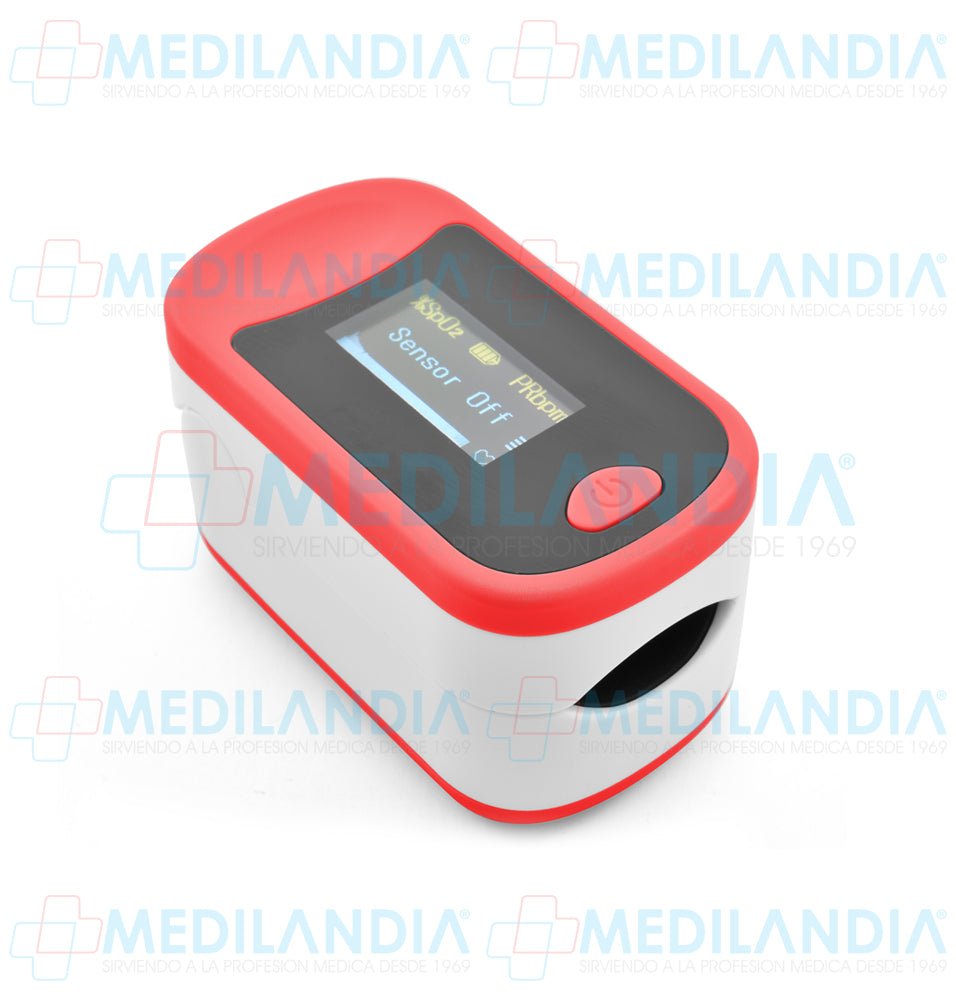 Oximetro de dedo con pantalla OLED a color - Oximetro dedo - INHALA CARE - MEDILANDIA | Tienda de productos y equipos médicos de calidad en México | Soluciones profesionales para clínicas, hospitales y consultorios.