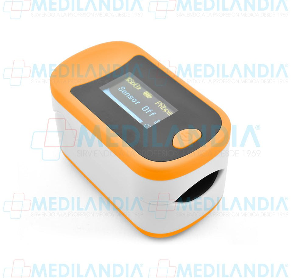 Oximetro de dedo con pantalla OLED a color - Oximetro dedo - INHALA CARE - MEDILANDIA | Tienda de productos y equipos médicos de calidad en México | Soluciones profesionales para clínicas, hospitales y consultorios.