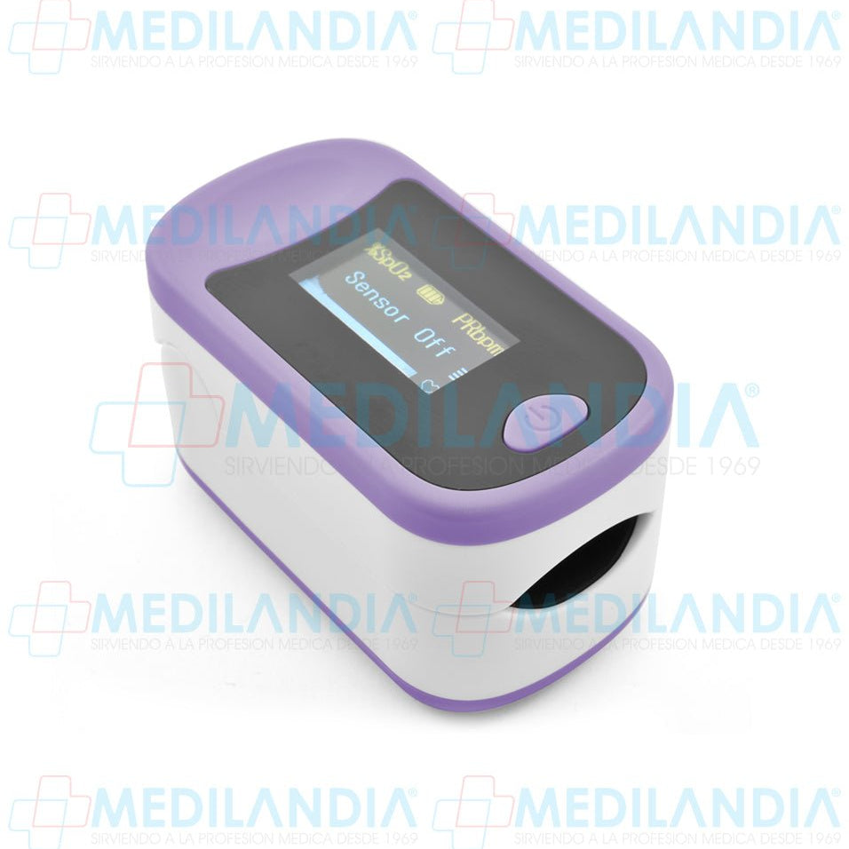 Oximetro de dedo con pantalla OLED a color - Oximetro dedo - INHALA CARE - MEDILANDIA | Tienda de productos y equipos médicos de calidad en México | Soluciones profesionales para clínicas, hospitales y consultorios.