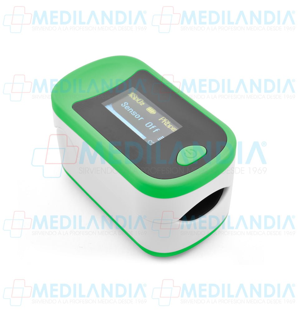 Oximetro de dedo con pantalla OLED a color - Oximetro dedo - INHALA CARE - MEDILANDIA | Tienda de productos y equipos médicos de calidad en México | Soluciones profesionales para clínicas, hospitales y consultorios.