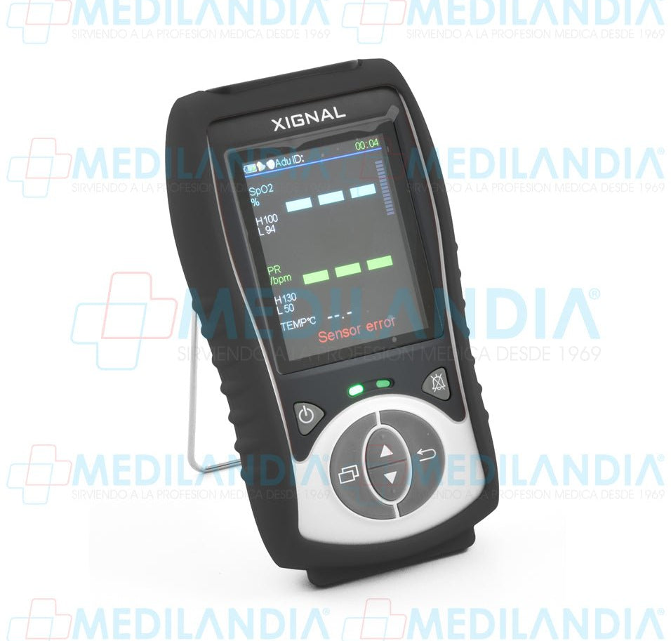 Oxímetro de pulso de 3 parámetros - Oximetro de mano - XIGNAL - MEDILANDIA | Tienda de productos y equipos médicos de calidad en México | Soluciones profesionales para clínicas, hospitales y consultorios.