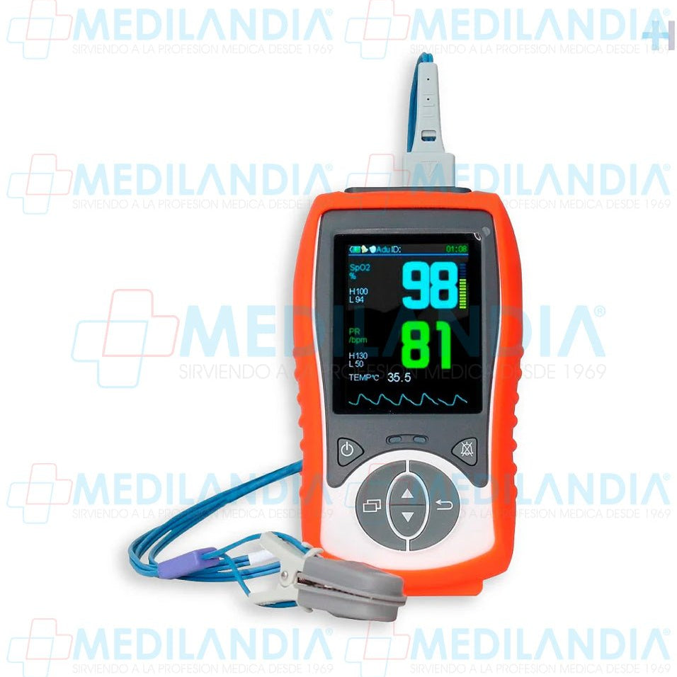 Oxímetro de pulso de 3 parámetros - Oximetro de mano - XIGNAL - MEDILANDIA | Tienda de productos y equipos médicos de calidad en México | Soluciones profesionales para clínicas, hospitales y consultorios.