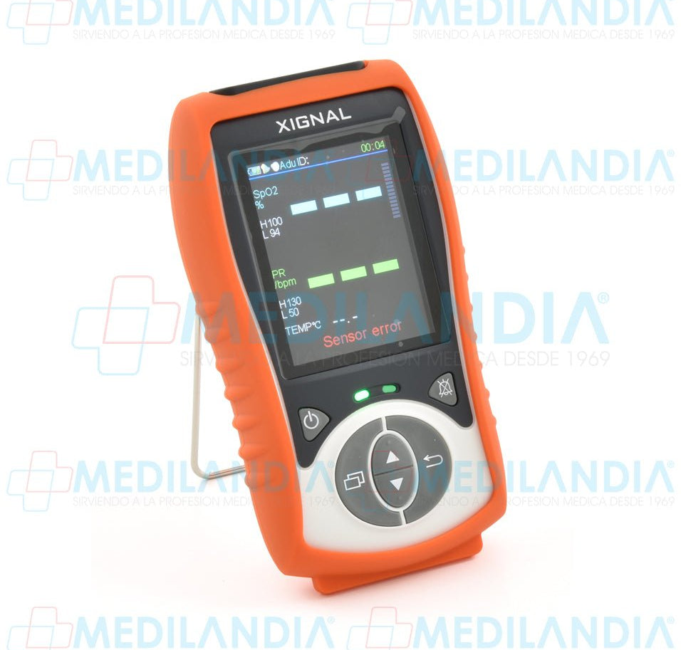 Oxímetro de pulso de 3 parámetros - Oximetro de mano - XIGNAL - MEDILANDIA | Tienda de productos y equipos médicos de calidad en México | Soluciones profesionales para clínicas, hospitales y consultorios.
