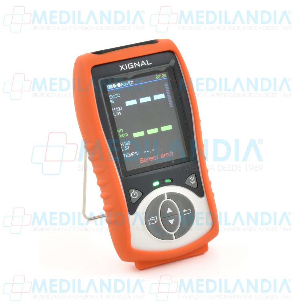 Oxímetro de pulso de 3 parámetros - Oximetro de mano - XIGNAL - MEDILANDIA | Tienda de productos y equipos médicos de calidad en México | Soluciones profesionales para clínicas, hospitales y consultorios.