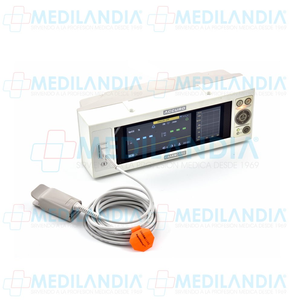 Oximetro hospitalario de mesa para paciente - Oximetro de mesa - CHARMCARE - MEDILANDIA | Tienda de productos y equipos médicos de calidad en México | Soluciones profesionales para clínicas, hospitales y consultorios.