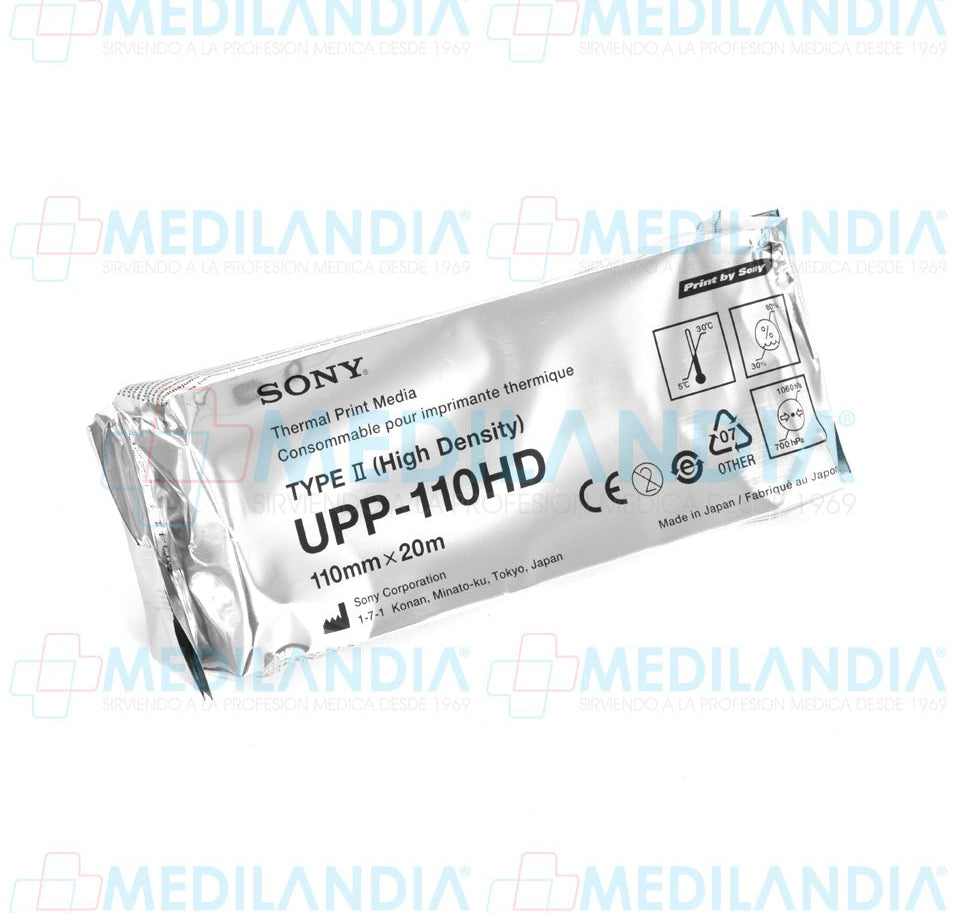 Papel Para Impresora Sony UPP - 110HD - Papel ultrasonido - SONY - MEDILANDIA | Tienda de productos médicos