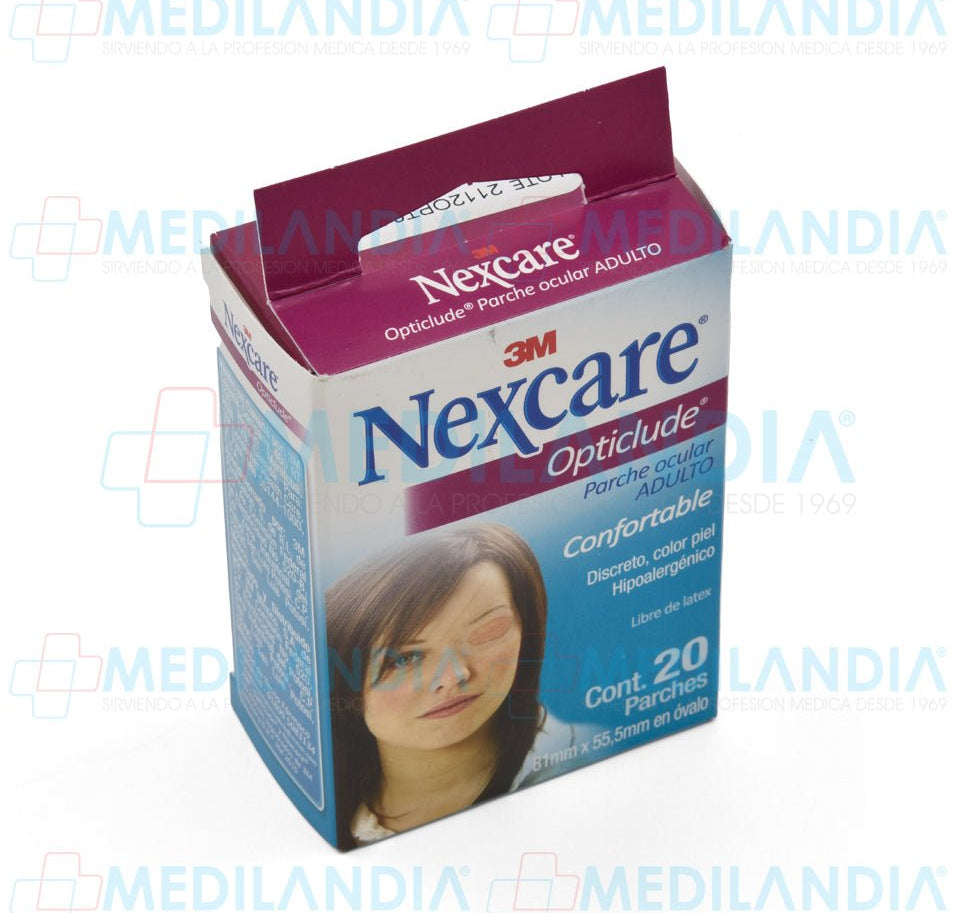 Parche ocular - Parche ocular - NEXCARE - MEDILANDIA | Tienda de productos y equipos médicos de calidad en México | Soluciones profesionales para clínicas, hospitales y consultorios.