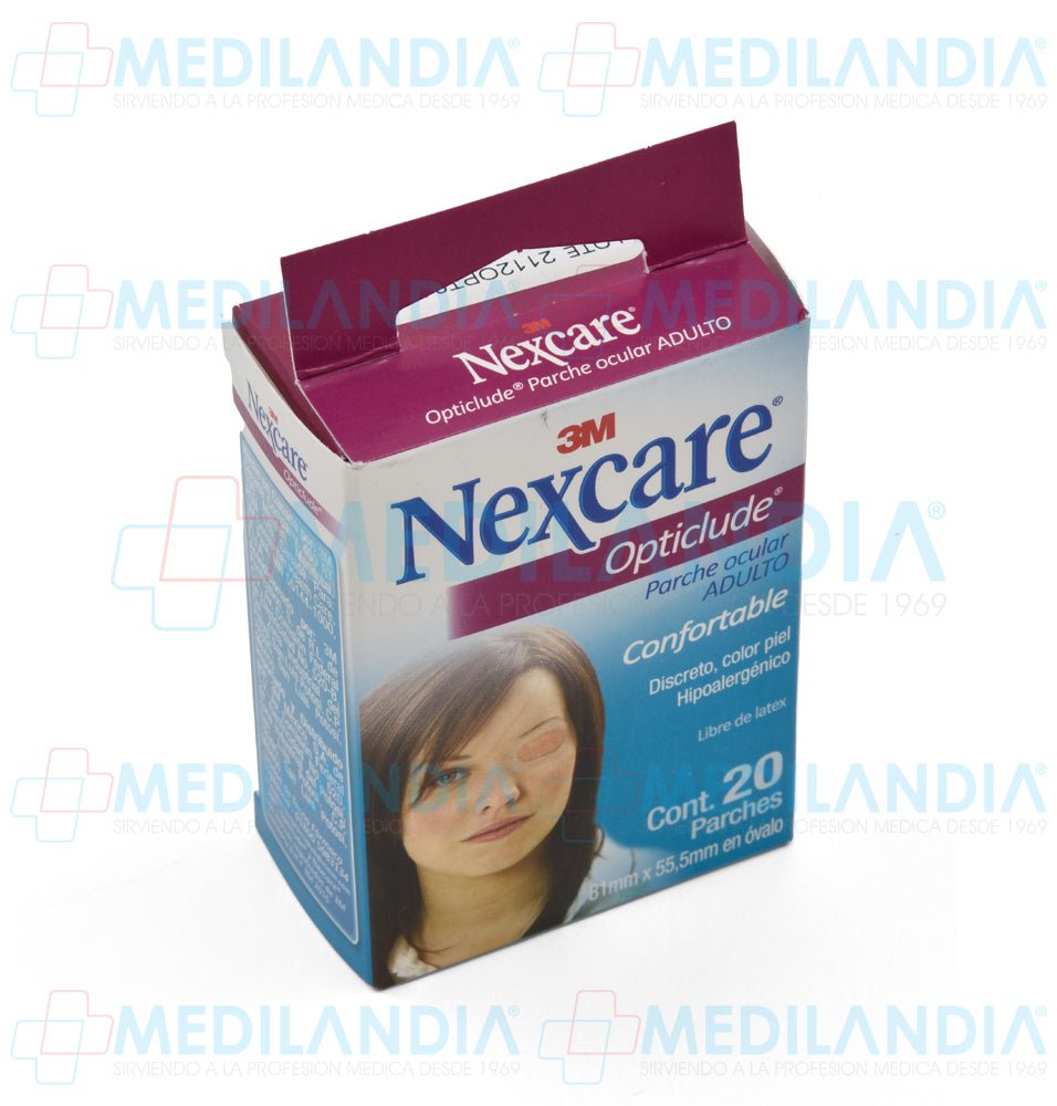 Parche ocular - Parche ocular - NEXCARE - MEDILANDIA | Tienda de productos y equipos médicos de calidad en México | Soluciones profesionales para clínicas, hospitales y consultorios.