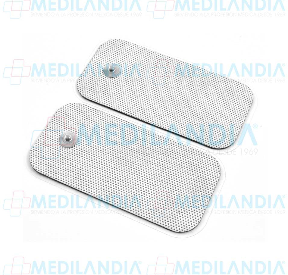 Parches electrodos grandes para electro estimulador TENS juego de 2 piezas - Electrodo TENS - HERGOM - MEDILANDIA | Tienda de productos y equipos médicos de calidad en México | Soluciones profesionales para clínicas, hospitales y consultorios.