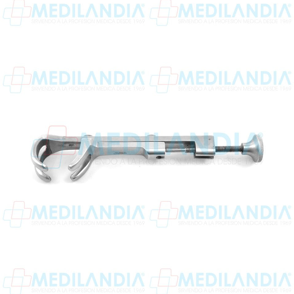 Pinza abrazadera Lambert - Lowman para hueso con 2 x 2 ganchos - Pinzas - HP- MEDILANDIA | Tienda de productos y equipos médicos de calidad en México | Soluciones profesionales para clínicas, hospitales y consultorios.