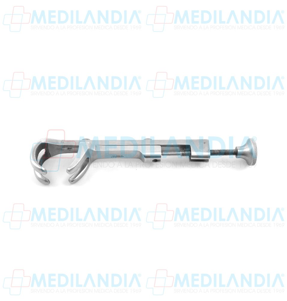 Pinza abrazadera Lambert - Lowman para hueso con 2 x 2 ganchos - Pinzas - HP- MEDILANDIA | Tienda de productos y equipos médicos de calidad en México | Soluciones profesionales para clínicas, hospitales y consultorios.