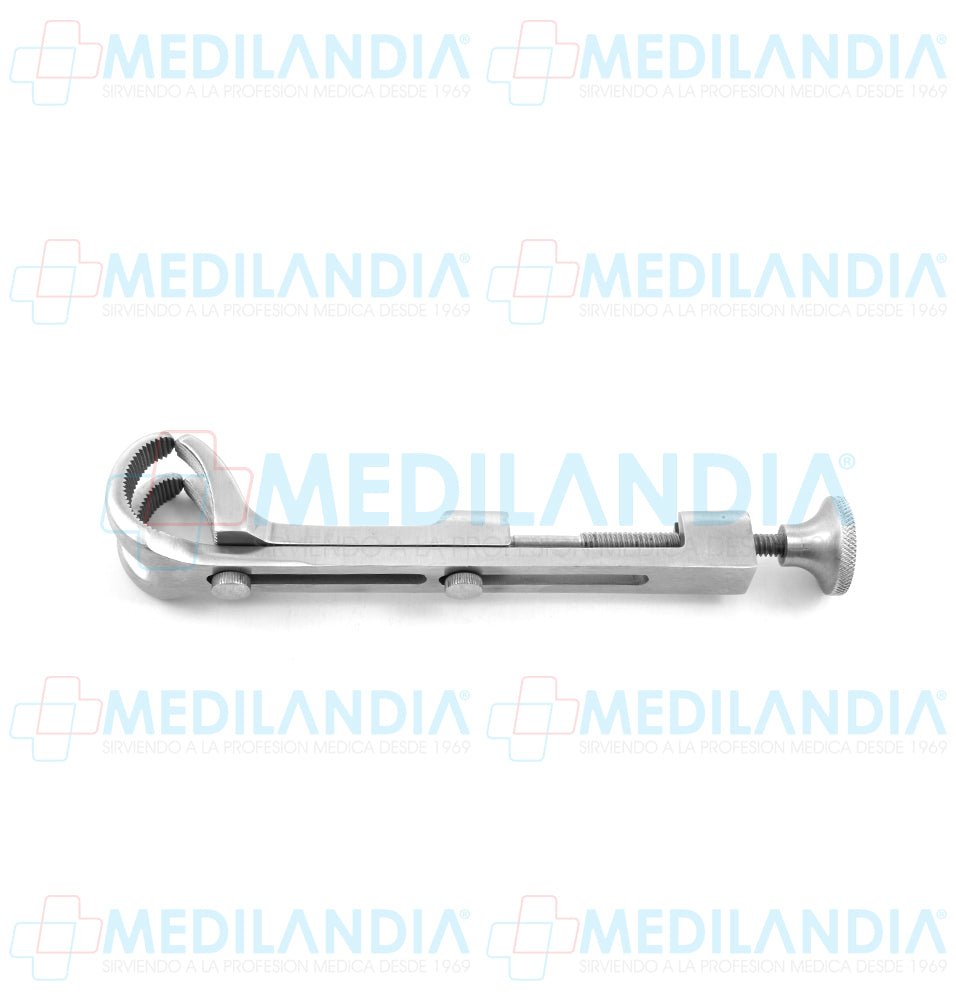 Pinza abrazadera Lambert - Lowman para hueso con 2 x 2 ganchos - Pinzas - HP- MEDILANDIA | Tienda de productos y equipos médicos de calidad en México | Soluciones profesionales para clínicas, hospitales y consultorios.