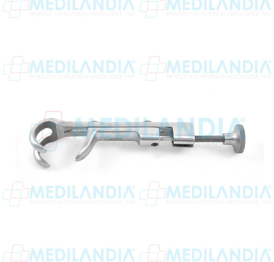 Pinza abrazadera Lowman o Gerster- Lowman para hueso con 1 x 2 ganchos - Pinzas - HP- MEDILANDIA | Tienda de productos y equipos médicos de calidad en México | Soluciones profesionales para clínicas, hospitales y consultorios.