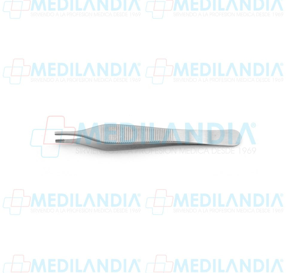 Pinza Adson Brown con puntas estriadas laterales 12 cm - Pinzas - HP - MEDILANDIA | Tienda de productos y equipos médicos de calidad en México | Soluciones profesionales para clínicas, hospitales y consultorios.