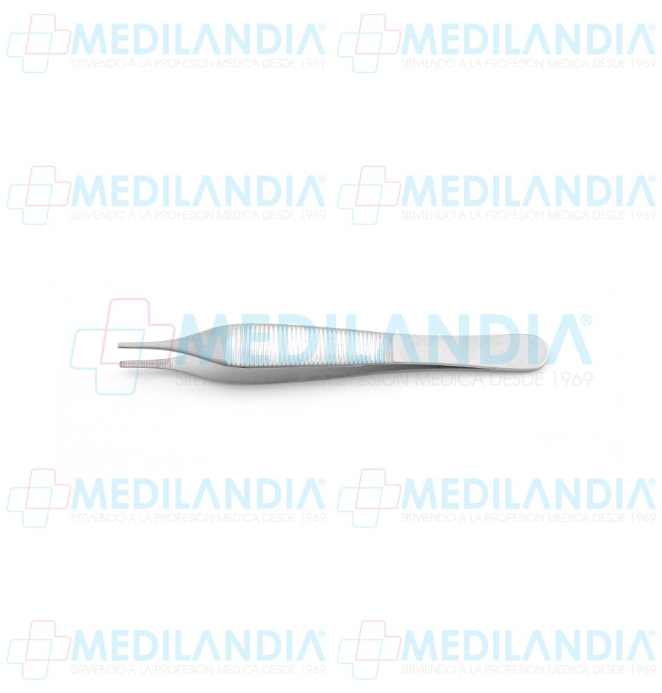 Pinza Adson sin dientes 12 cm - Pinzas - HP - MEDILANDIA | Tienda de productos y equipos médicos de calidad en México | Soluciones profesionales para clínicas, hospitales y consultorios.