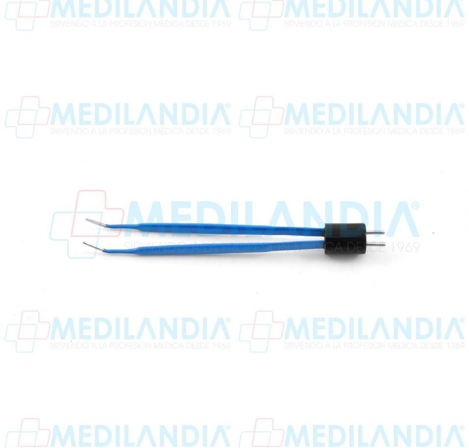 Pinza bipolar curva Iris con punta micro de 1 mm 10.8 cm - Pinzas - HP- MEDILANDIA | Tienda de productos y equipos médicos de calidad en México | Soluciones profesionales para clínicas, hospitales y consultorios.