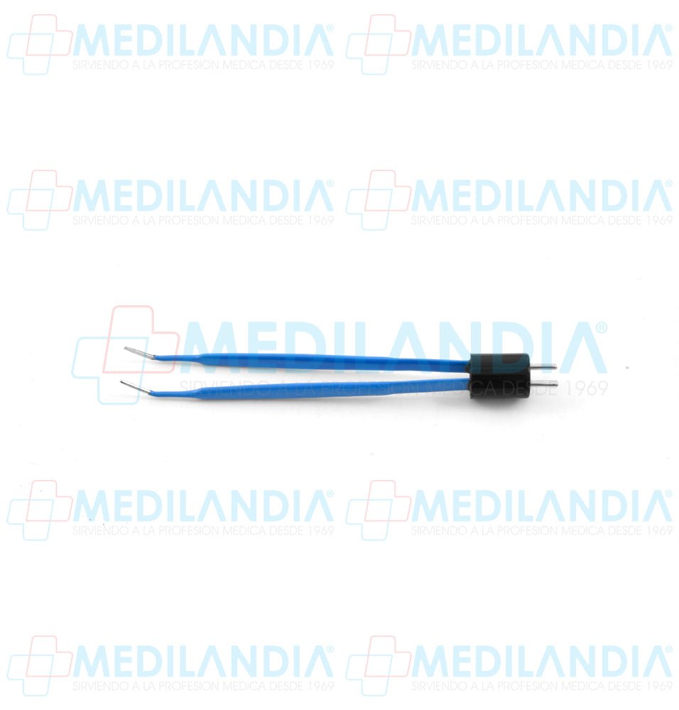 Pinza bipolar curva Iris con punta micro de 1 mm 10.8 cm - Pinzas - HP- MEDILANDIA | Tienda de productos y equipos médicos de calidad en México | Soluciones profesionales para clínicas, hospitales y consultorios.