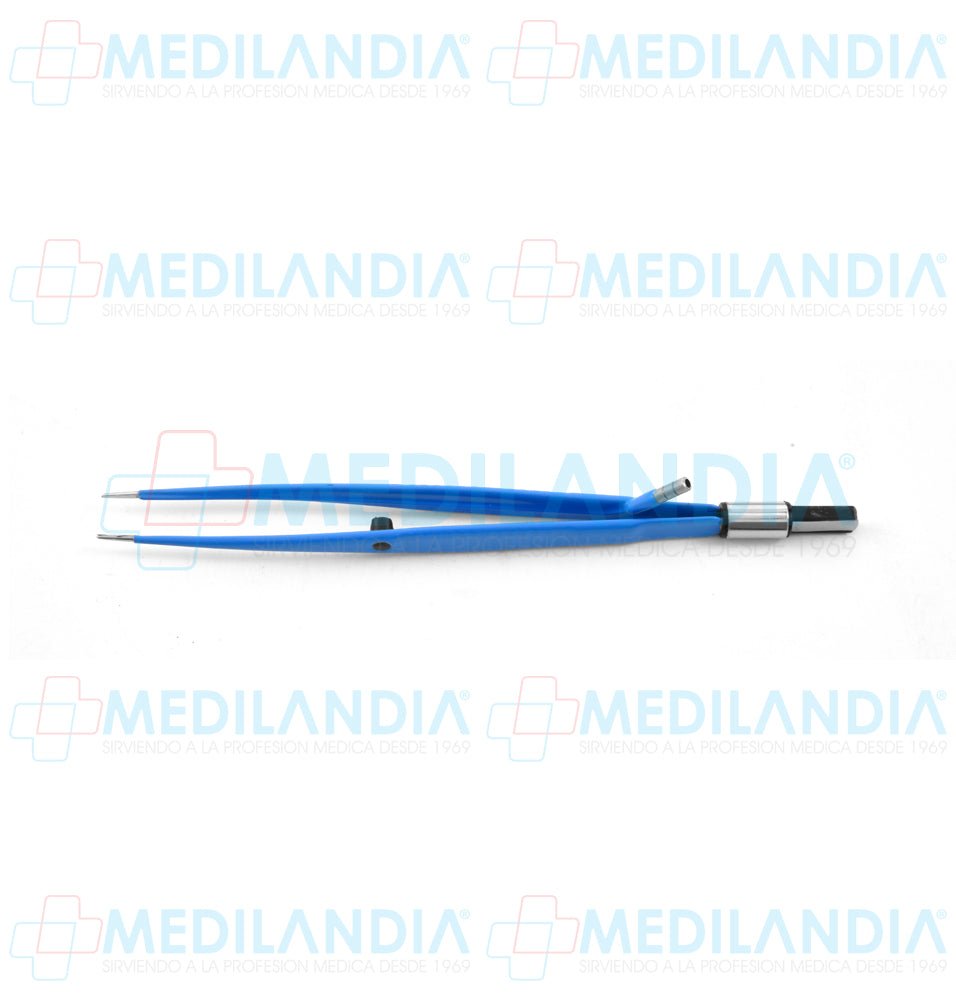 Pinza bipolar de irrigación europea recta con punta de 1 mm 20 cm - Pinzas - HP- MEDILANDIA | Tienda de productos y equipos médicos de calidad en México | Soluciones profesionales para clínicas, hospitales y consultorios.