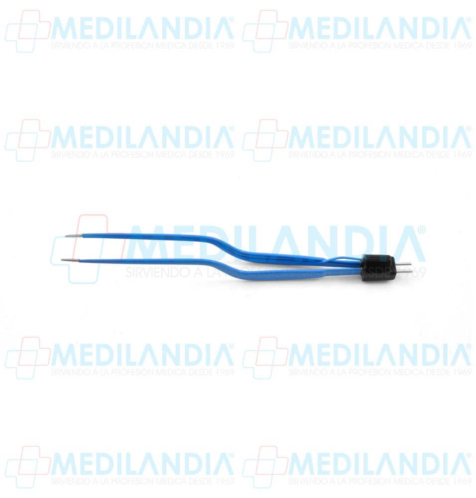 Pinza bipolar Jansen tipo bayoneta irrigación recta con punta de 1.5 mm 20.4 cm - Pinzas - HP- MEDILANDIA | Tienda de productos y equipos médicos de calidad en México | Soluciones profesionales para clínicas, hospitales y consultorios.