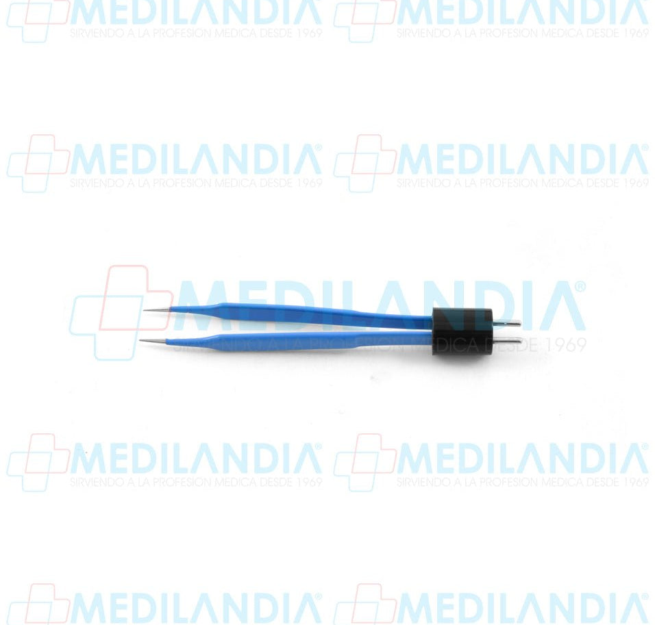 Pinza bipolar recta McPherson con punta micro de 0.5 mm 9 cm - Pinzas - HP- MEDILANDIA | Tienda de productos y equipos médicos de calidad en México | Soluciones profesionales para clínicas, hospitales y consultorios.