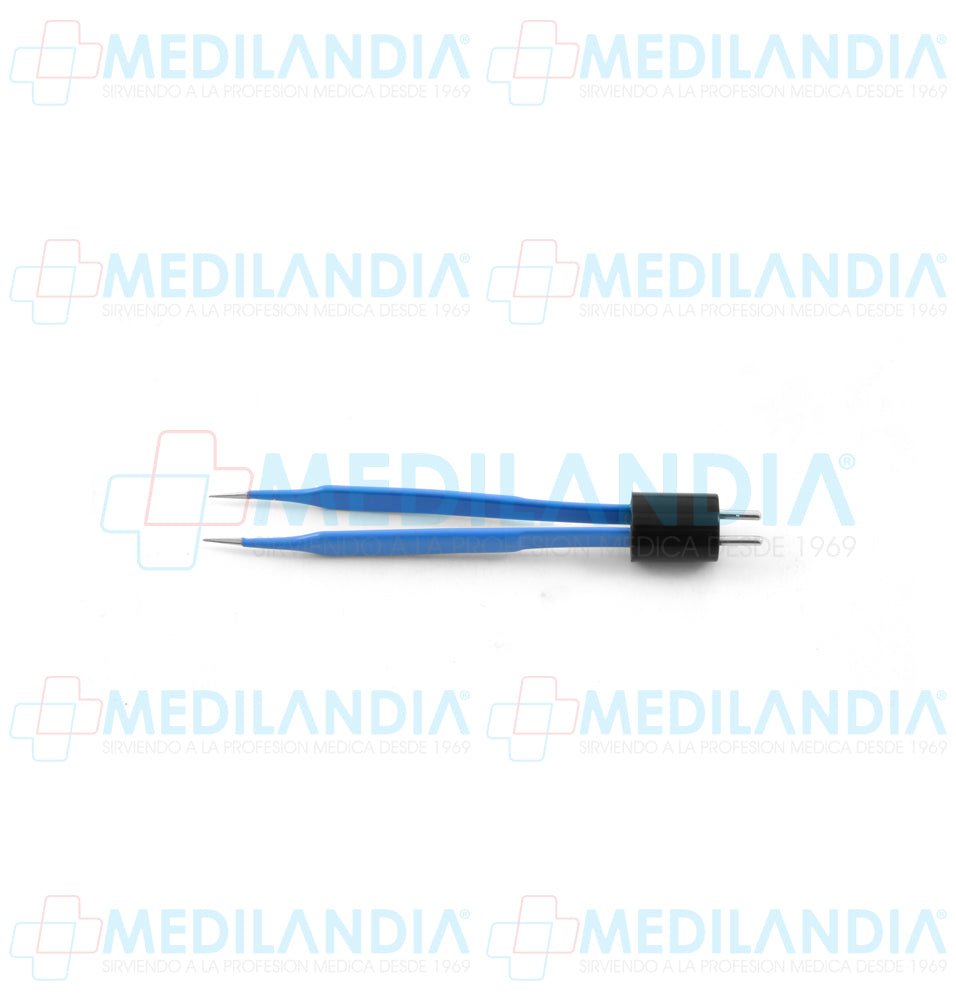 Pinza bipolar recta McPherson con punta micro de 0.5 mm 9 cm - Pinzas - HP- MEDILANDIA | Tienda de productos y equipos médicos de calidad en México | Soluciones profesionales para clínicas, hospitales y consultorios.