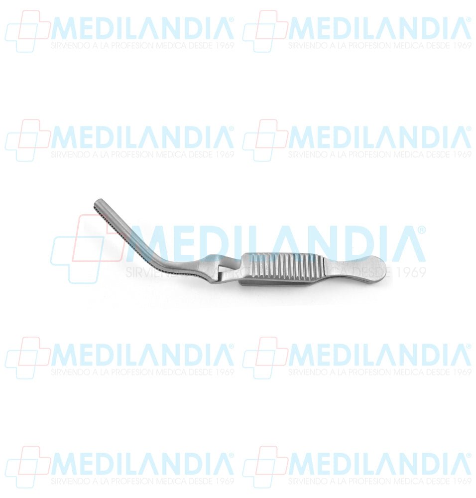 Pinza bulldog Johns Hopkins castro viejo vascular angulada 5.6 cm - Pinzas - HP- MEDILANDIA | Tienda de productos y equipos médicos de calidad en México | Soluciones profesionales para clínicas, hospitales y consultorios.