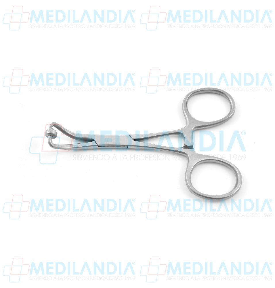 Pinza clamp Peers para toallas 9 cm - Pinzas - HP- MEDILANDIA | Tienda de productos y equipos médicos de calidad en México | Soluciones profesionales para clínicas, hospitales y consultorios.