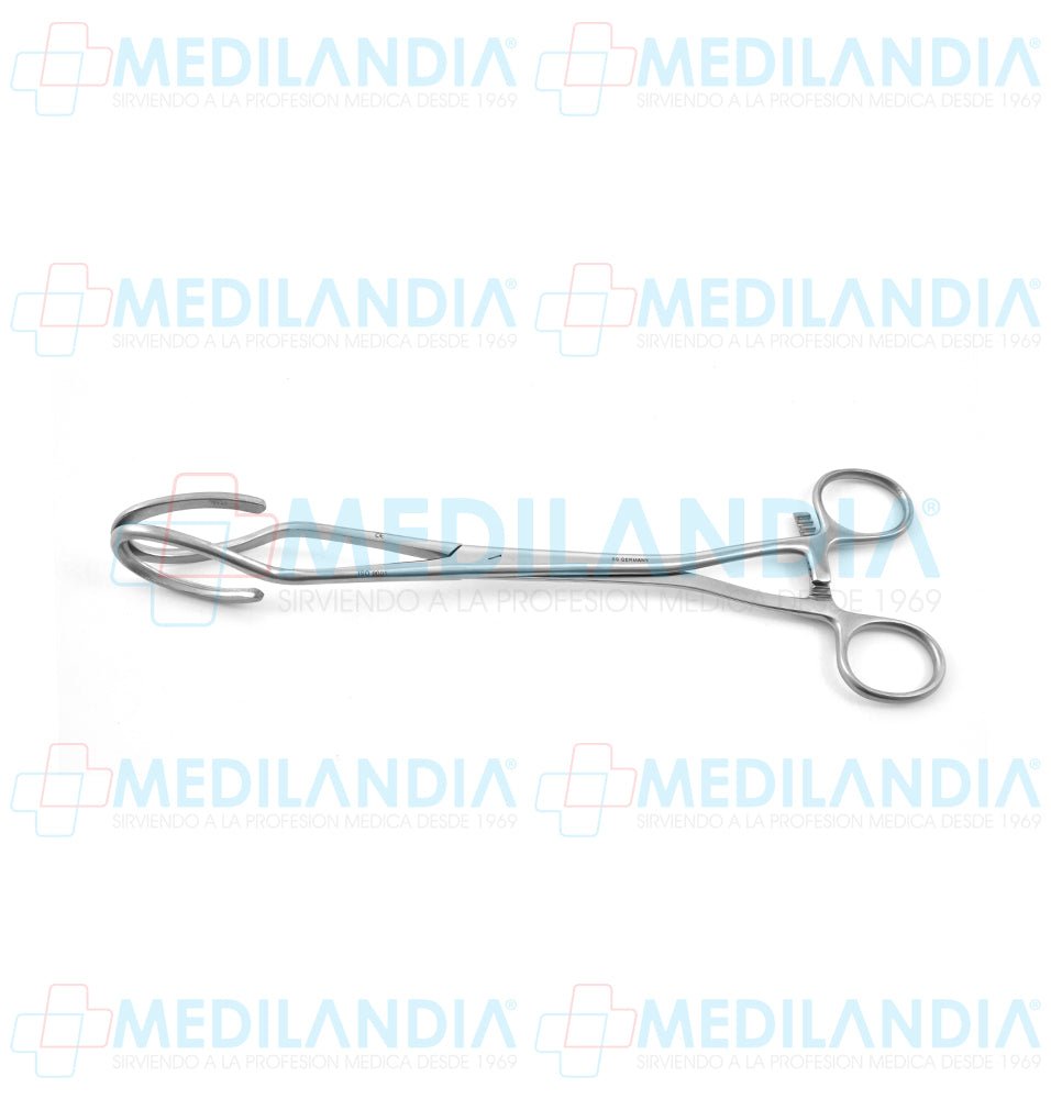 Pinza Dartigues o Histerolabo 26.5 cm - Pinzas - HP- MEDILANDIA | Tienda de productos y equipos médicos de calidad en México | Soluciones profesionales para clínicas, hospitales y consultorios.
