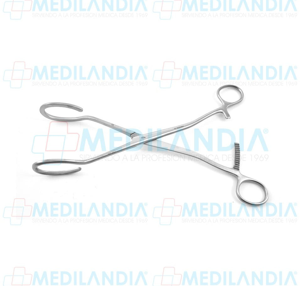 Pinza Dartigues o Histerolabo 26.5 cm - Pinzas - HP- MEDILANDIA | Tienda de productos y equipos médicos de calidad en México | Soluciones profesionales para clínicas, hospitales y consultorios.