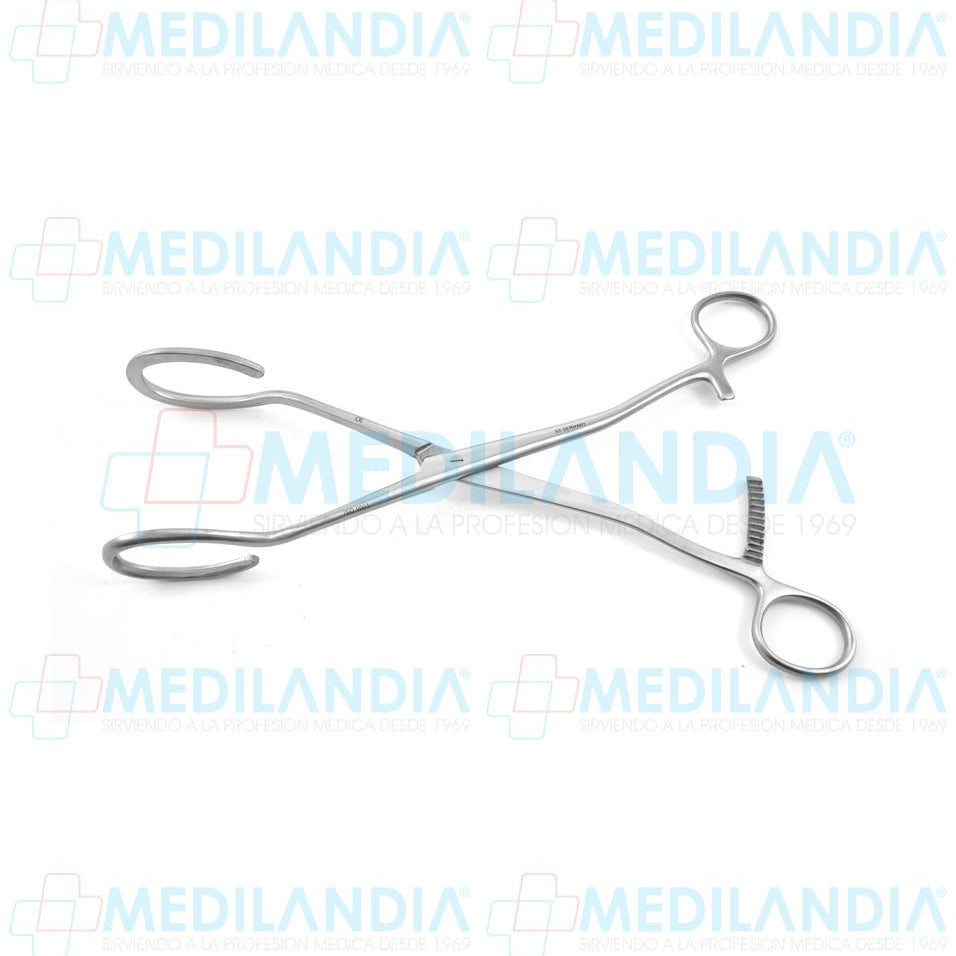 Pinza Dartigues o Histerolabo 26.5 cm - Pinzas - HP- MEDILANDIA | Tienda de productos y equipos médicos de calidad en México | Soluciones profesionales para clínicas, hospitales y consultorios.