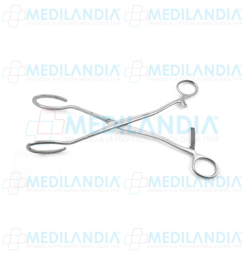 Pinza Dartigues o Histerolabo 26.5 cm - Pinzas - HP- MEDILANDIA | Tienda de productos y equipos médicos de calidad en México | Soluciones profesionales para clínicas, hospitales y consultorios.