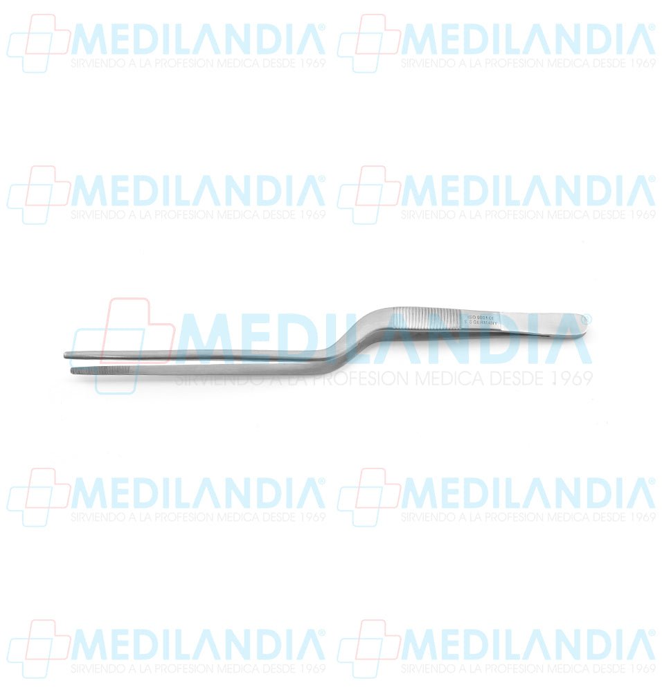 Pinza de bayoneta Jensen Lucae 20 cm - Pinzas - HP - MEDILANDIA | Tienda de productos y equipos médicos de calidad en México | Soluciones profesionales para clínicas, hospitales y consultorios.