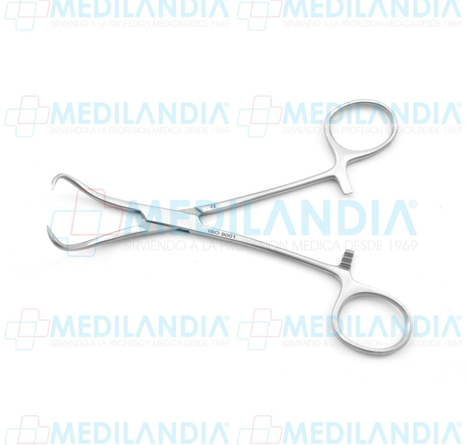 Pinza de campo Backhaus 15 cm - Pinzas - HP - MEDILANDIA | Tienda de productos y equipos médicos de calidad en México | Soluciones profesionales para clínicas, hospitales y consultorios.